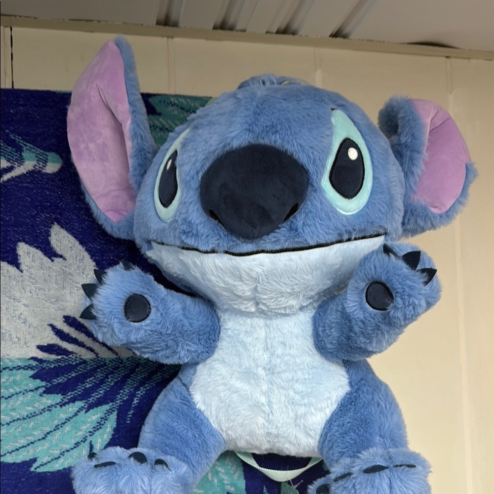 Disney Stitch Blue Plush Toy